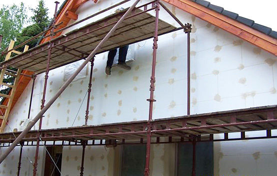 zateplení rodinného domu v programu Zelená úsporám